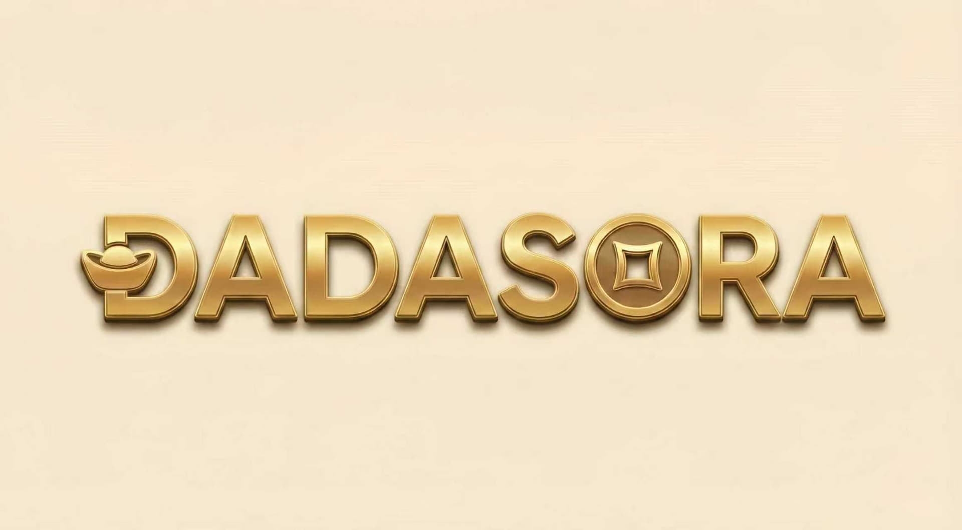 DADASORA gold logo artwork